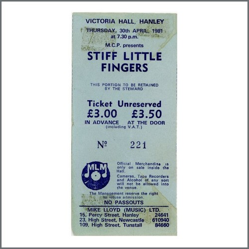 Stiff little fingers - little, victoria