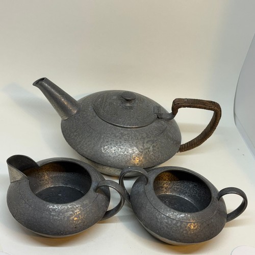 Vintage pewter tea - pewter, by