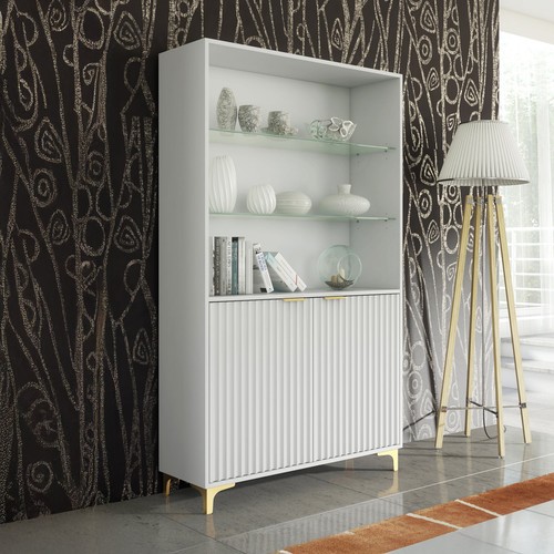 Display cabinet 100cm matt - cabinet,