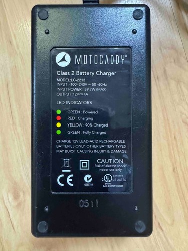 Motocaddy class lead acid - class,