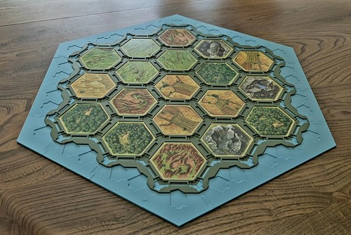 Settlers catan frame - of,