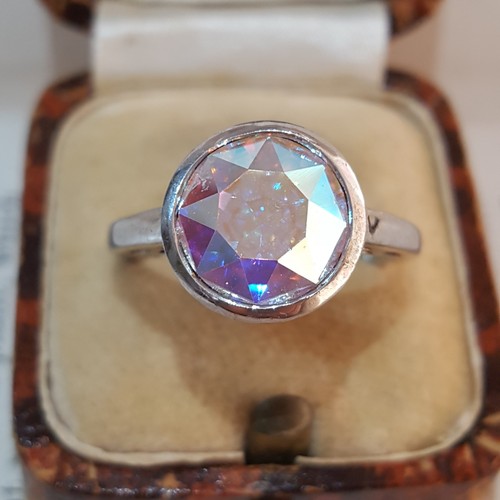 925 sterling silver - silver, ring