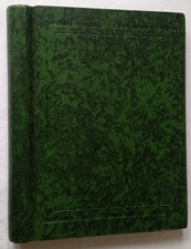 PEERLESS - VINTAGE BRITISH MEDIUM SIZE SPRINGBACK STAMP ALBUM & QUADRILLE PAGES