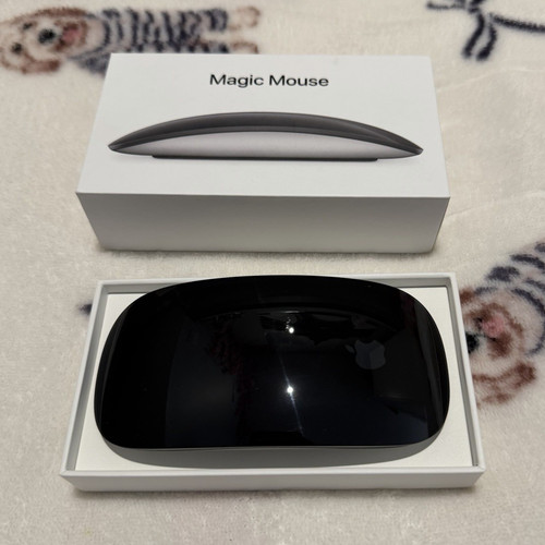 Apple magic mouse - apple, black