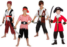 Boys Pirate Costume Caribbean