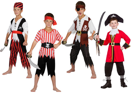 Boys pirate costume caribbean - pirate,
