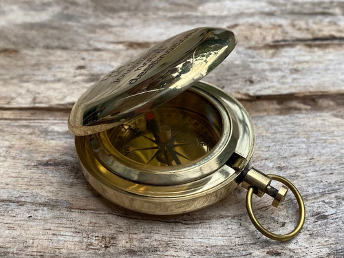 Pocket compass vintage - , style