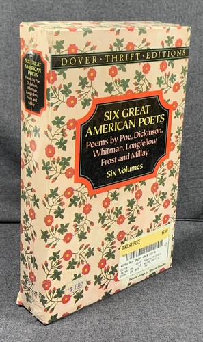 Six great american poets dover - american,