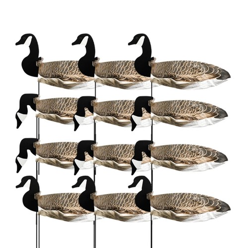 Pieces silhouette goose - silhouette,