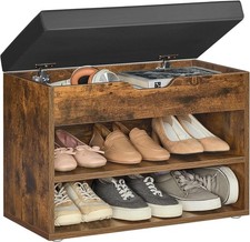 VASAGLE Shoe Bench with Padded