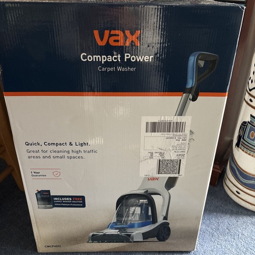 Vax carpet cleaner compact - carpet,