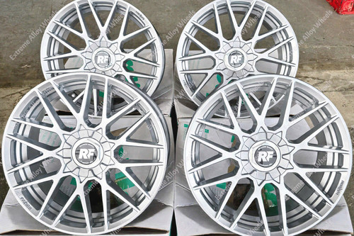 Silver rse alloy wheels - silver,
