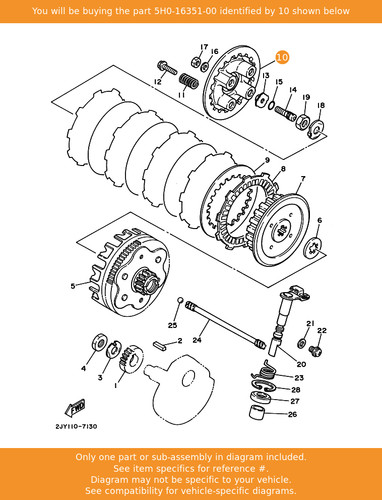 Yamaha plate pressure - pressure, 1