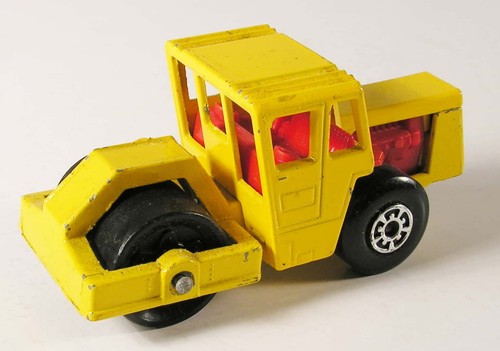 Bomag road roller matchbox - bomag,
