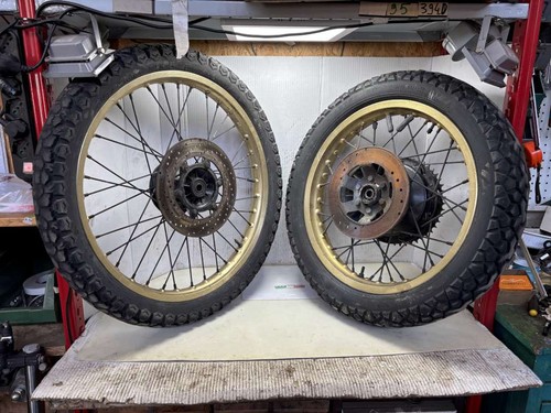 Pair wheels front and back - front, &