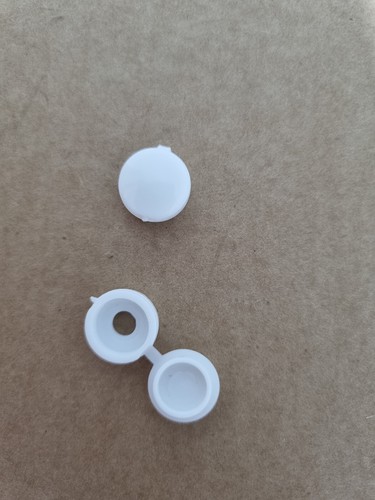 White screw caps - screw,