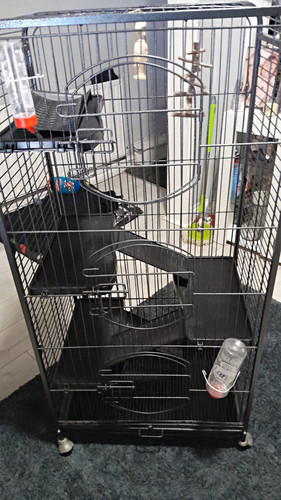 Tier black steel wire - steel, small