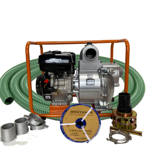 Petrol water pump extra - water,