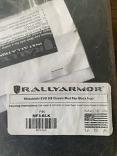 Mitsubishi EVO 8/9 Classic Mud Flap Set