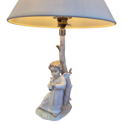 Lladro angel with flute - angel,