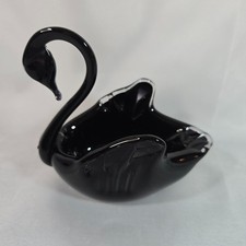 Langham Glass Black Swan