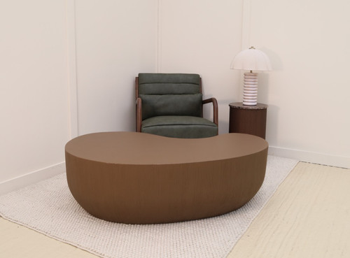 Concrete style irregular mocha - irregular,
