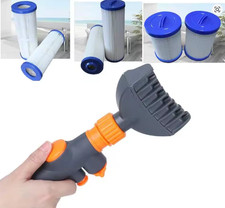 Swimming Pool & Spa Hot Tub Cartridge Filter Cleaner Washer Brush Cleaning Tool
