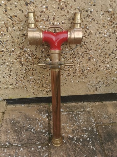 Fire service double brass - double,