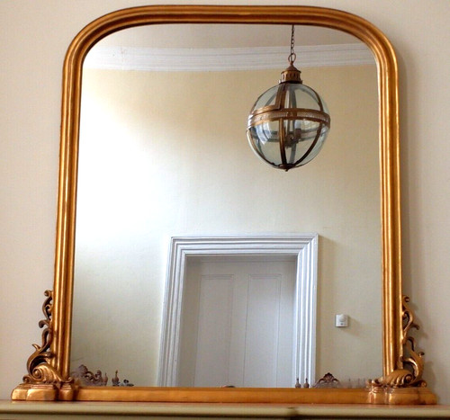 Large gold gilt french louis - gilt,
