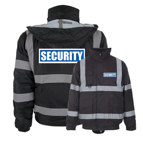 Black reflective security - reflective,