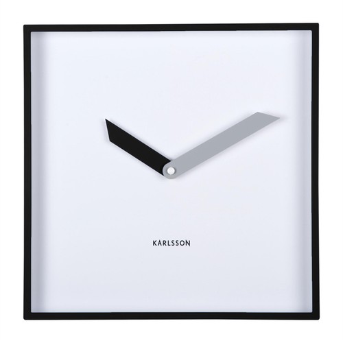 Square wall clock karlsson - square,