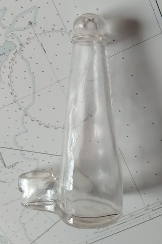 Antique blown glass bird cage - blown,