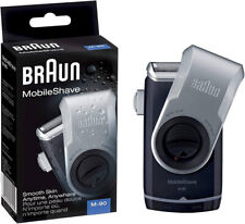 Braun PocketGo M90 Mobile Shave Electric Travel Shaver, for On The Go