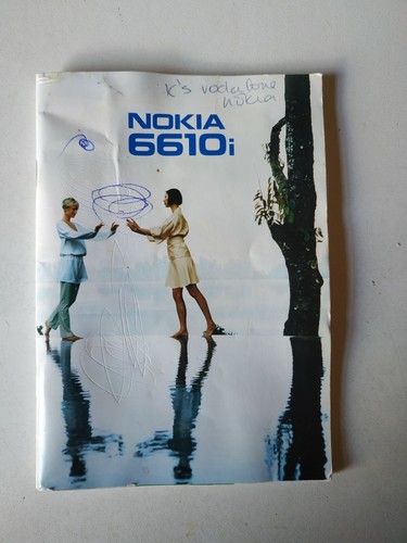 Nokia 6610i instruction - 6610i, book