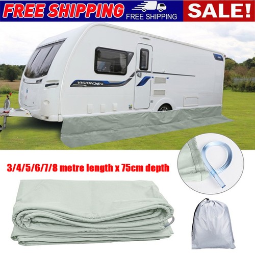 Caravan awning mud draught - caravan,