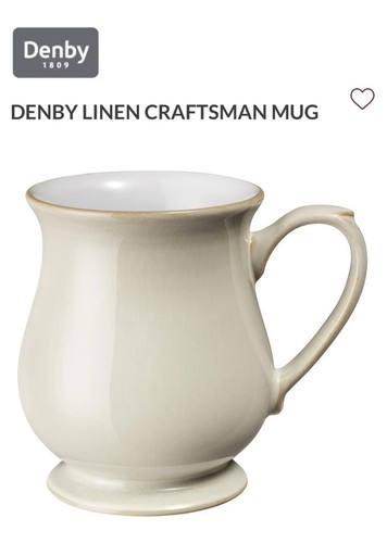 Rare denby linen craftsman - rare,