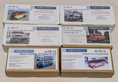 Paragon kits 4mm resin - kits, 1/76