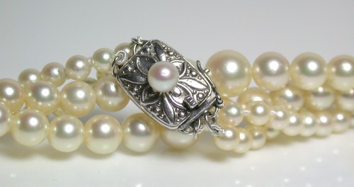 Vintage 9mm mikimoto - vintage, 3.5-6.9mm