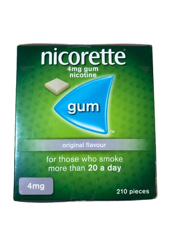 Nicorette 4mg gum - 4mg, original
