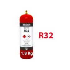 1x BOUTEILLE GAZ RÉFRIGÉRANT R32- 2300 ml (Poids net 1800 g) RECHARGEABLE