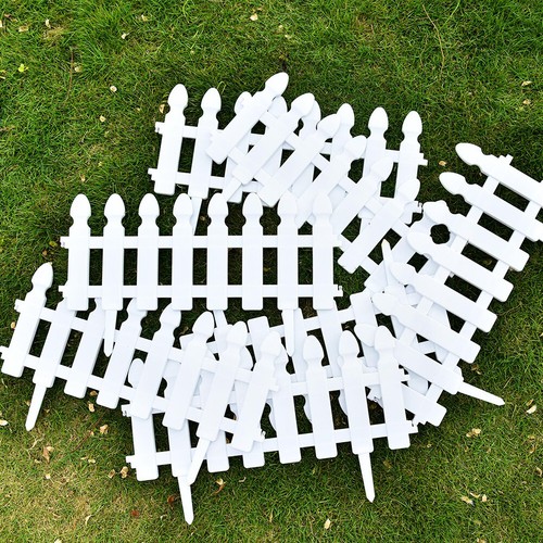 White plastic picket - 8,
