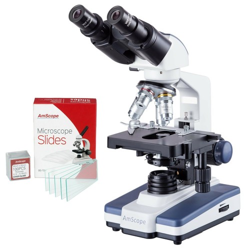 Amscope 40x 2500x - amscope, binocular