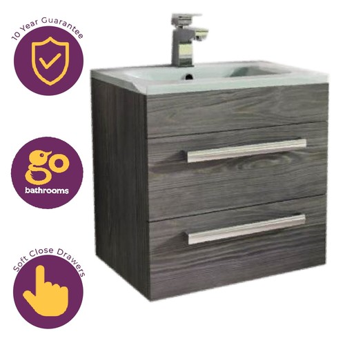 515mm small vanity unit - 515mm,