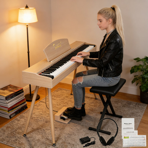 Glarry keys weighted - glarry,