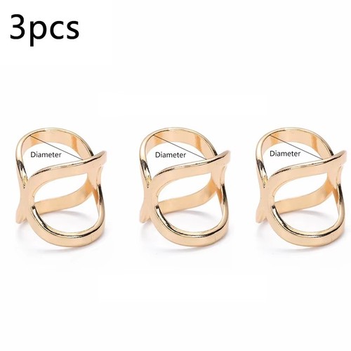 Shaped scarf clip buckle - x,