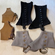 3 Sets Of Vintage Antique Boot