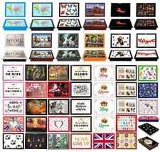 Large Wooden Soft Padded Cushioned Bean Bag Laptray Dinner Laptop Food TV Tray