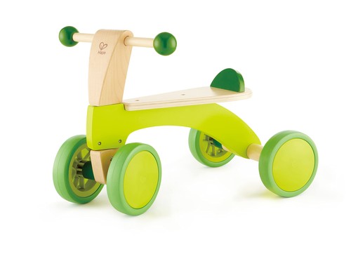 Wooden push balance bike four - push,