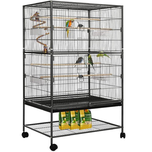 Large movable bird cage metal - cage,