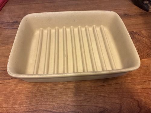 Pampered chef stoneware ridged - pampered,